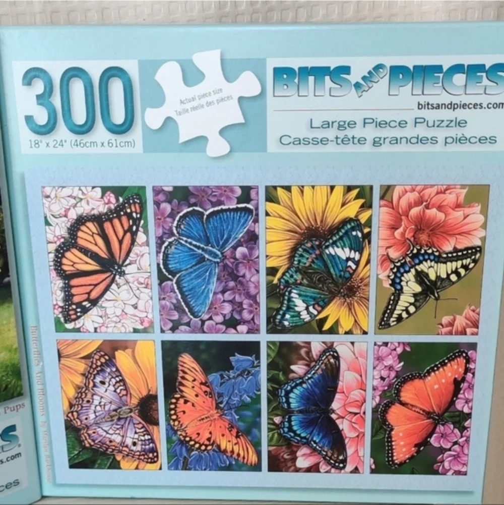 Bits And Pieces Two 300 Large Piece Puzzles